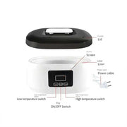 200W Wax Heater Hands Feet Bath Body Hair Removal Digital Timing Melting Wax Bean Therapy Machine Men Women Spa Smooth Skin Care
