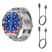 Smart Watch Man Smartwatch AW12 high-end luxury 2024 Android IOS Korean Support Steel Connected Replica Miltary pk gts4 global