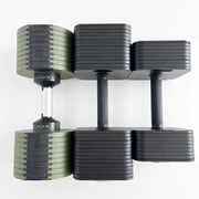 3-in-1 Adjustable Dumbbell Set Free Weight Dumbbells, Kettlebells, and Barbell for Versatile Fitness Training