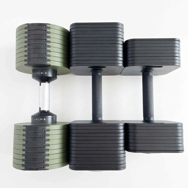 3-in-1 Adjustable Dumbbell Set Free Weight Dumbbells, Kettlebells, and Barbell for Versatile Fitness Training