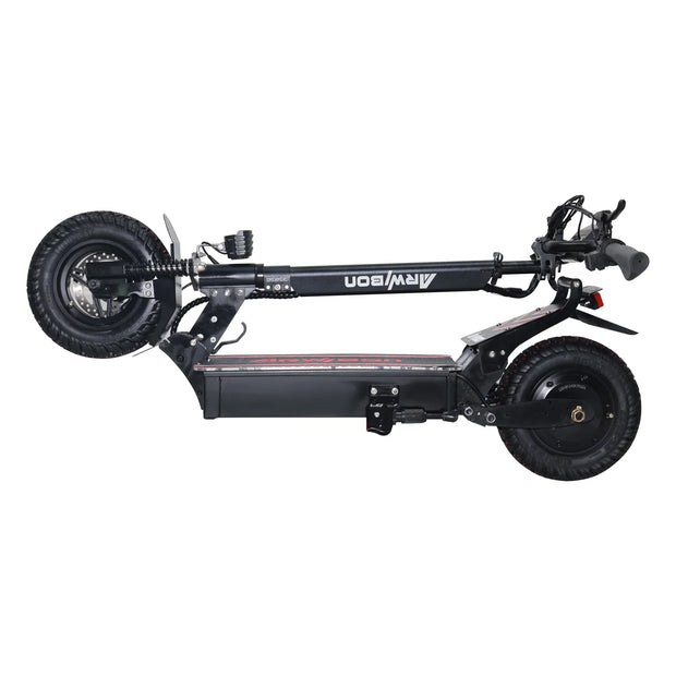 Arwibon Q30 2500W Adult Electric Scooter Single Motor Max Speed 50-60km/h, 48V16AH, 11 Inch Off Road Tire Sports Folding Electri